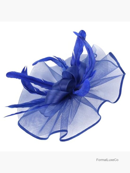 Vintage Fascinator Hat Headpiece for Weddings Derby Tea Parties